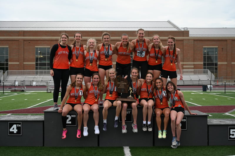 Girst Track Team - 1st Place