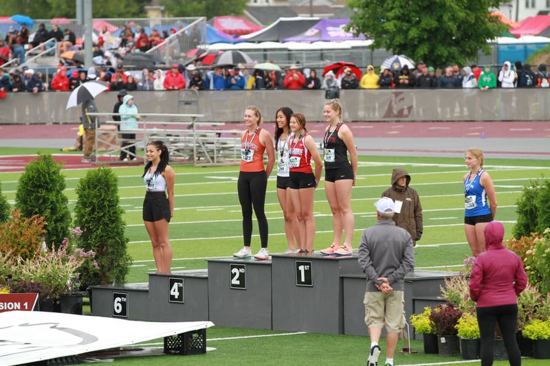 Girls High Jump - 2nd Place