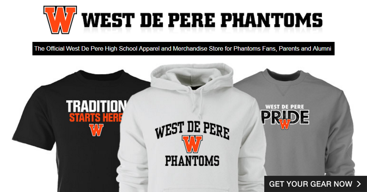 Get Your West De Pere Phantoms Gear